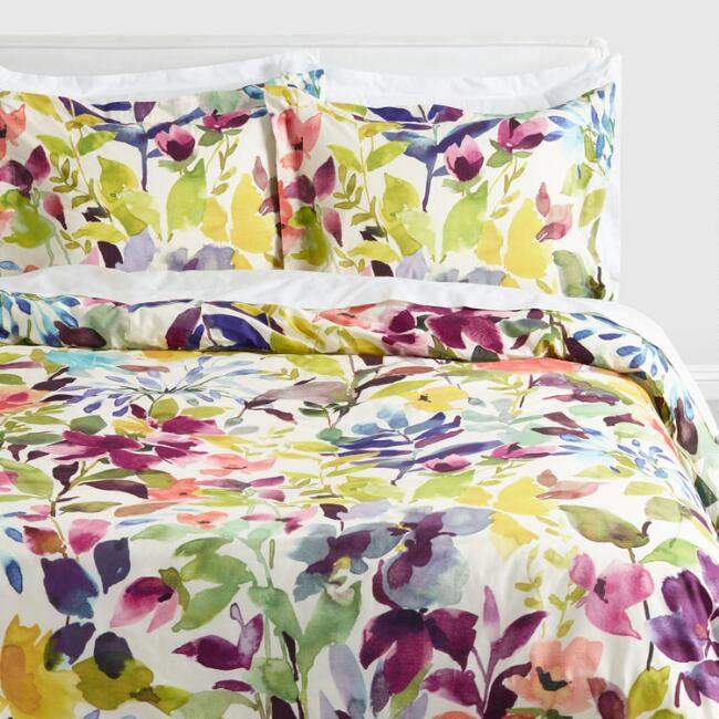 Multicolored Floral Paloma Comforter