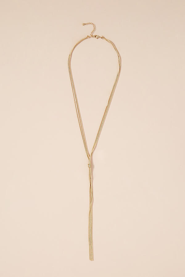 Jayda Halskette mit Seildesign - Gold