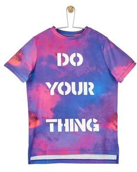 Mens **Boys 'Do Your Thing' Slogan T-Shirt (5 - 12 years)