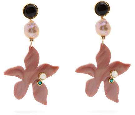 Portugal poppy earrings