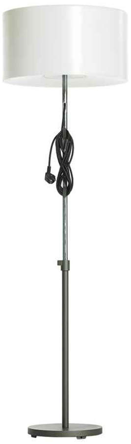 Carpyen - Harry Stehleuchte, Schirm Weiß, Bodenständer Titan