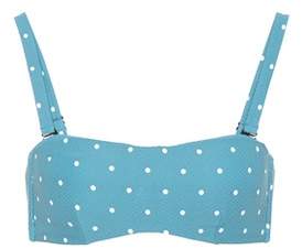 Asceno Gepunktetes Bikini-Top