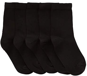 Children's Cotton Rich Socks, Pack of 5