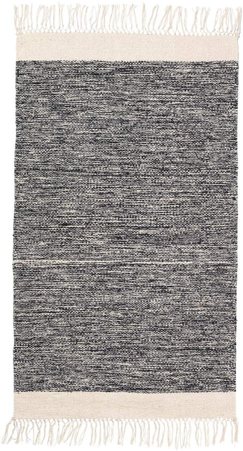 ferm living - Melange Badematte, 60 x 100 cm, Schwarz