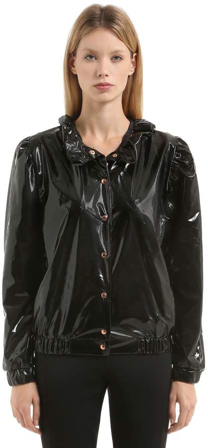 Bomberjacke Mit Lack