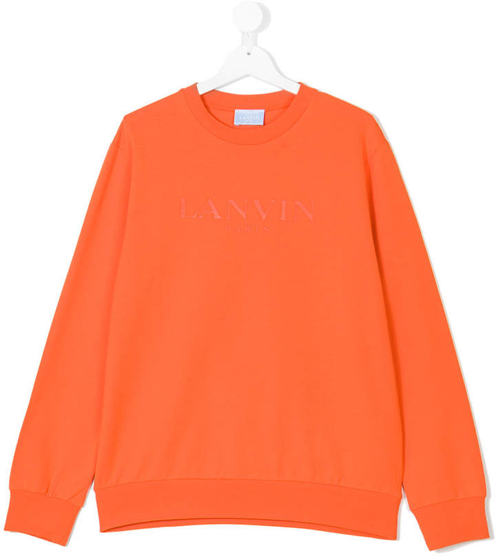 Lanvin Enfant logo sweatshirt