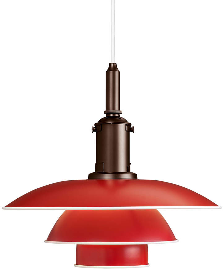 PH 3 1⁄2 - 3 Pendelleuchte, Rot
