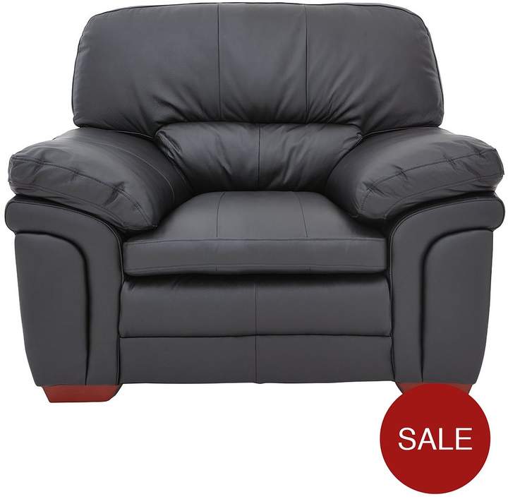 Bray 100% Premium Leather Armchair