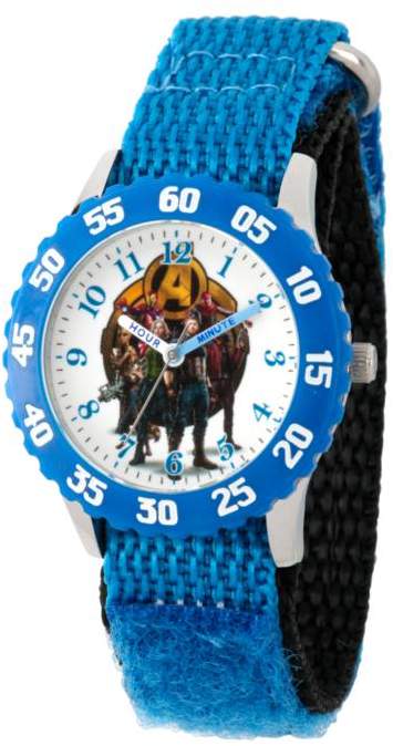 Marvel's Avengers Kid's Time-Teacher Watch with Blue Strap