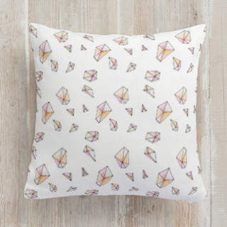 Faceted Square Pillow