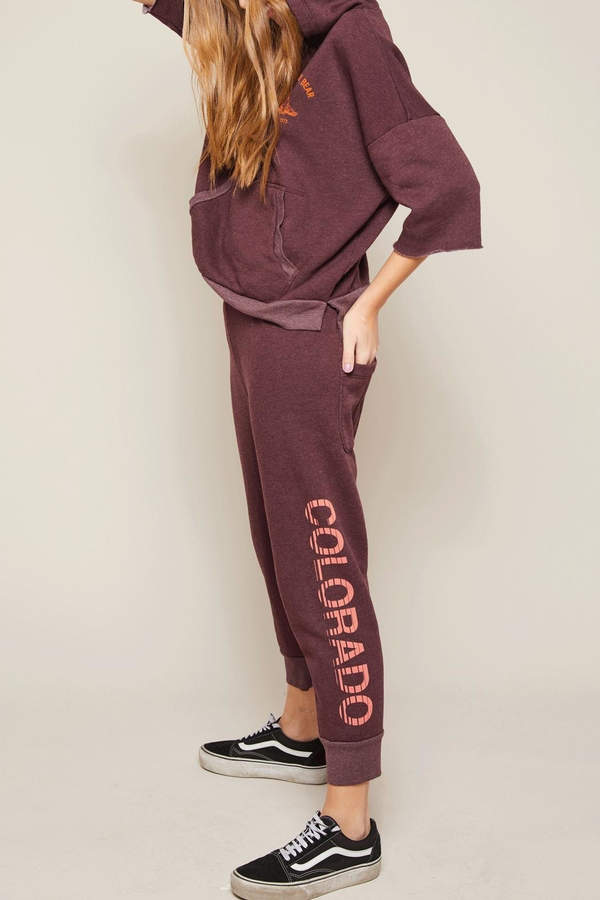 All Things Fabulous Colorado Cropped Sweats