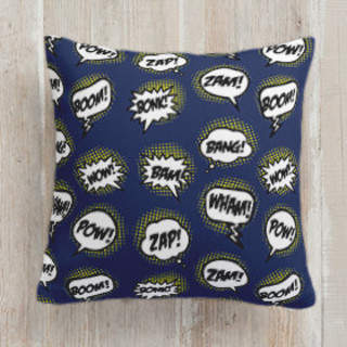 Kaboom Square Pillow