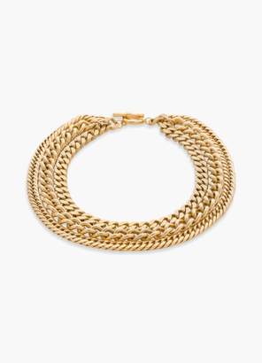 St. John Layered Metal Chain Necklace