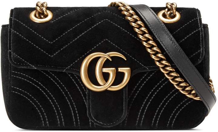 GG Marmont Velvet Mini Bag