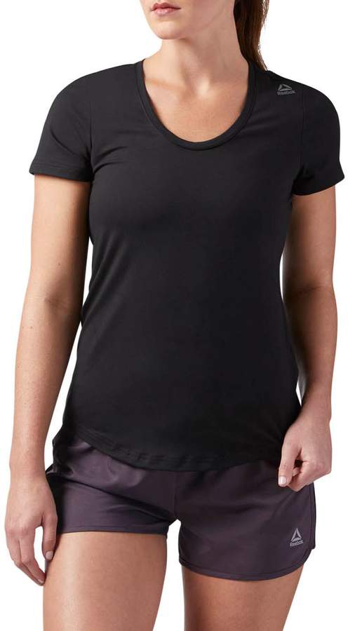 Reebok Performance Kurzärmeliges T-Shirt - schwarz