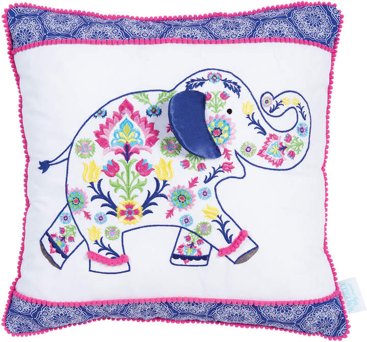 Waverly Santa Maria Henna Elephant Kids Decorative Pillow