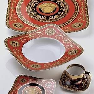 Meets Versace Medusa Square Rim Soup
