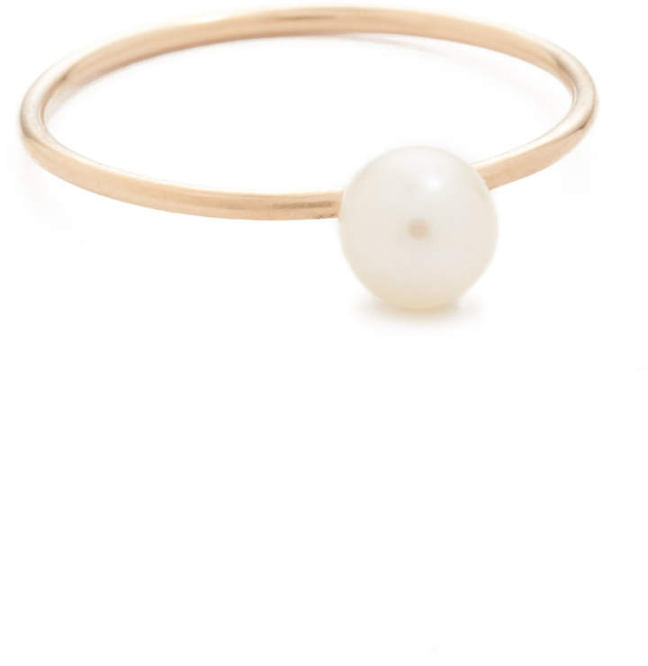 Zoe Chicco 14k Gold Freshwater Cultured Pearl Stacking Ring