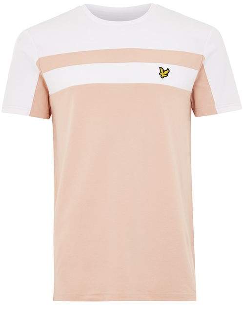 LYLE & SCOTT X T-Shirt im Ringer-Style, pink