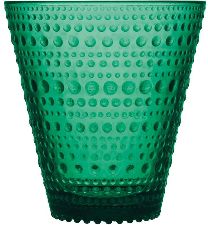 Kastehelmi Trinkglas 30 cl, Smaragdgrün