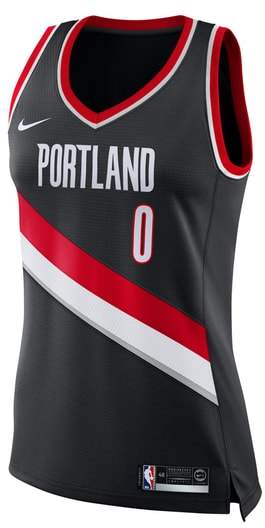 Portland Trail Blazers Icon Edition Swingman Women's NBA Jersey