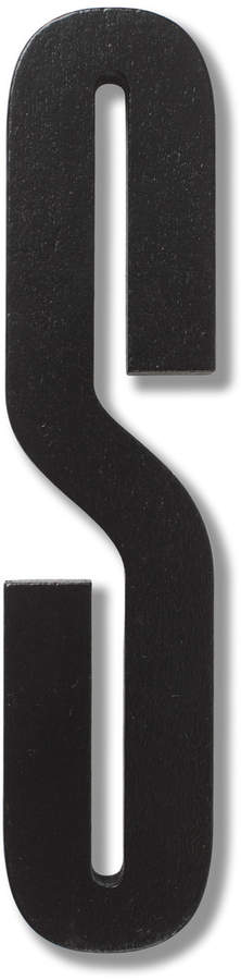 Design Letters - Wooden Letters Indoor S, Schwarz