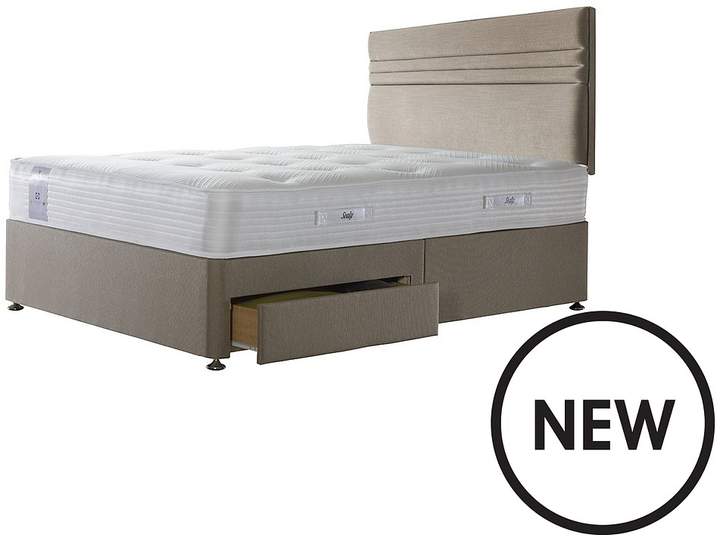 Activ Restore Memory Pocket 1800 Double Divan With Storage Options - Medium/Firm