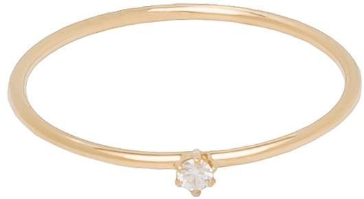 Styleserver DE Saskia Diez Ring Mini Wire Diamant 18 Karat Gold 52