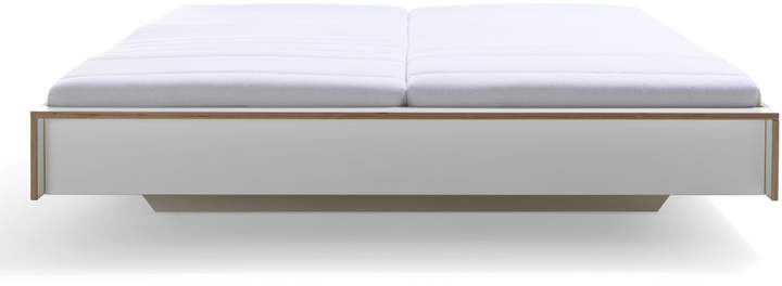 Müller Möbelwerkstätten - Flai Bett 160 x 200 cm, CPL Weiß