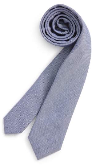 Buy Chambray Solid Silk Tie!