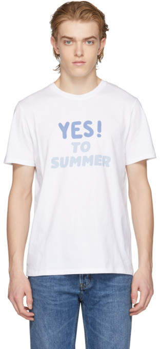 White yes To Summer T-shirt