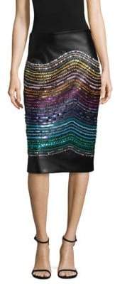 Crystal Magnetic Rays Skirt