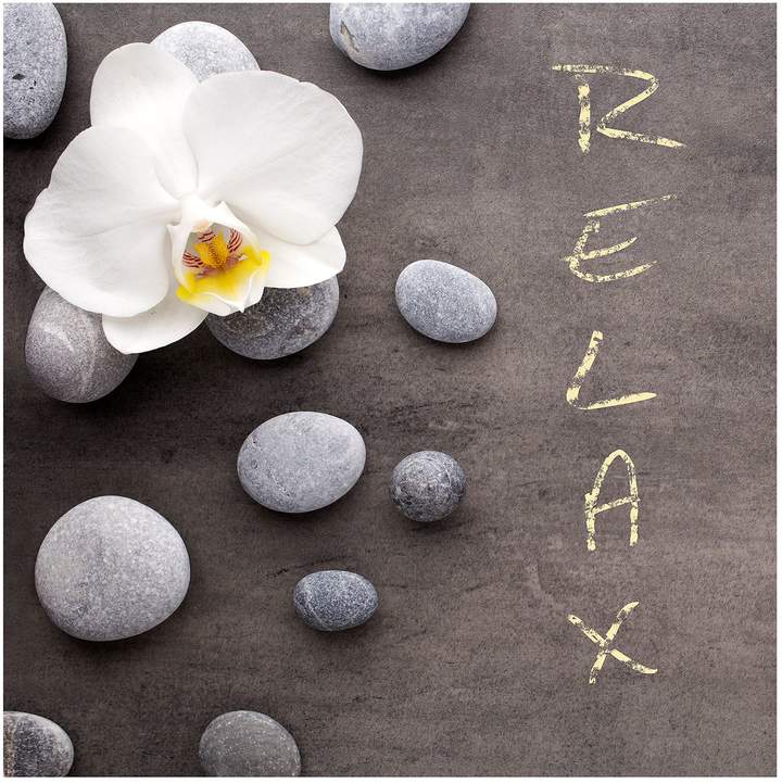 Pro Art Bild Relax With Flowers & Stones II