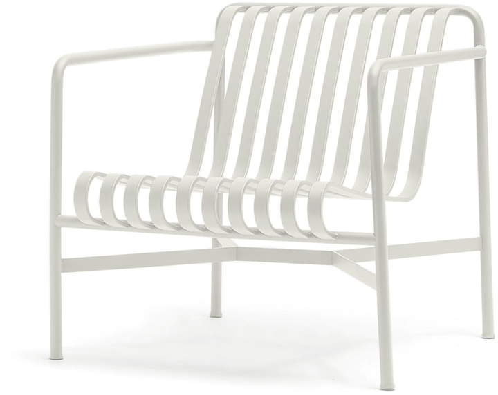 Hay - Palissade Lounge Chair Low, cremeweiß