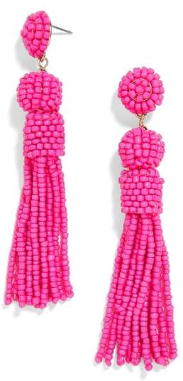 Mini Mariachi Beaded Tassel Earrings