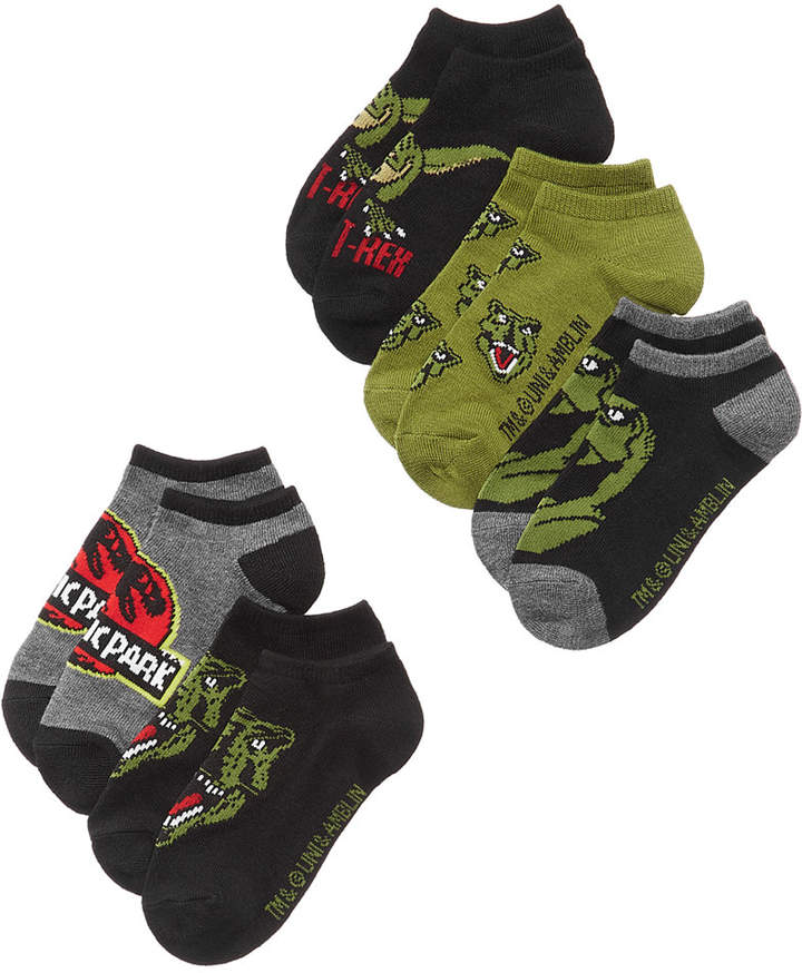 Jurassic Park 5-Pack Jurassic Park Graphic-Print Socks, Little Boys