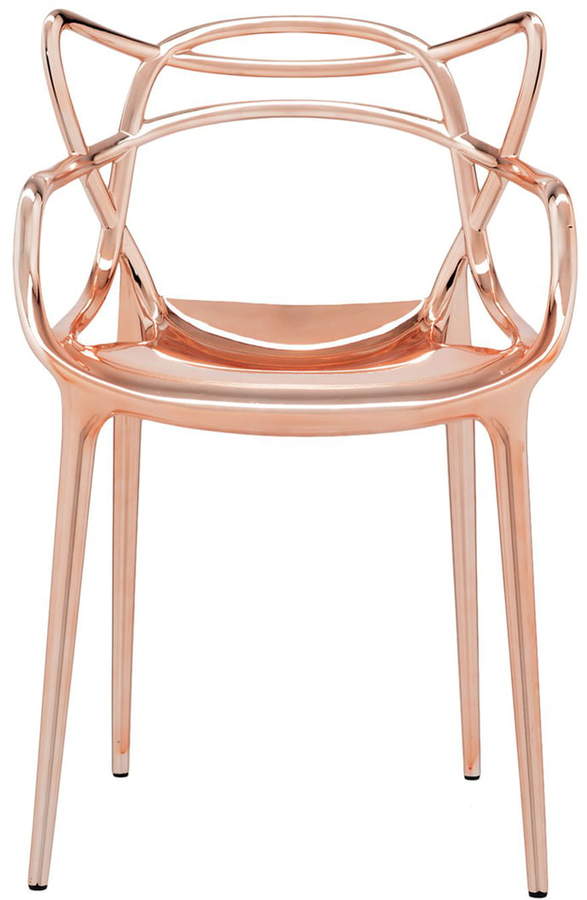 Masters Stuhl, metallic Kupfer