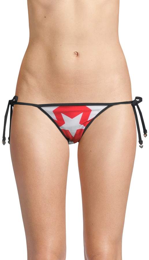 Women's Star Contrast Bikini Bottom