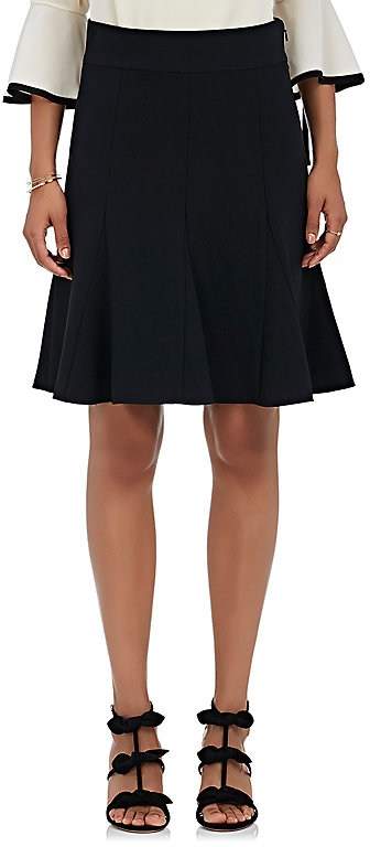 Women's Cady Pleated Knee Skirt