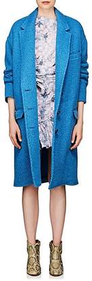 Etoile Isabel Marant Women's Gimi Wool-Blend Cocoon Coat - Blue