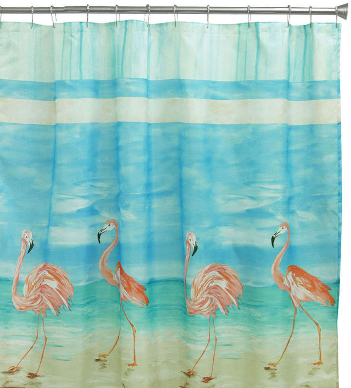 Guild Flamingo Shower Curtain