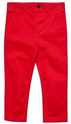 Mens **Boys Red Chino Trousers (18 months - 6 years)