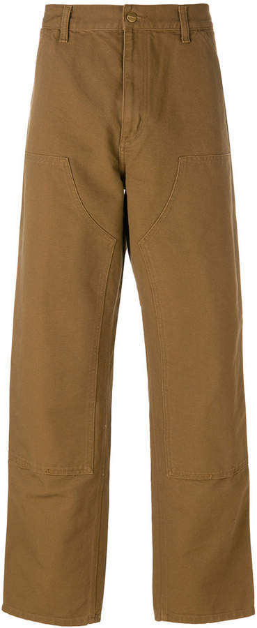 straight leg trousers
