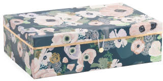 Sweet Floral Lidded Storage Box