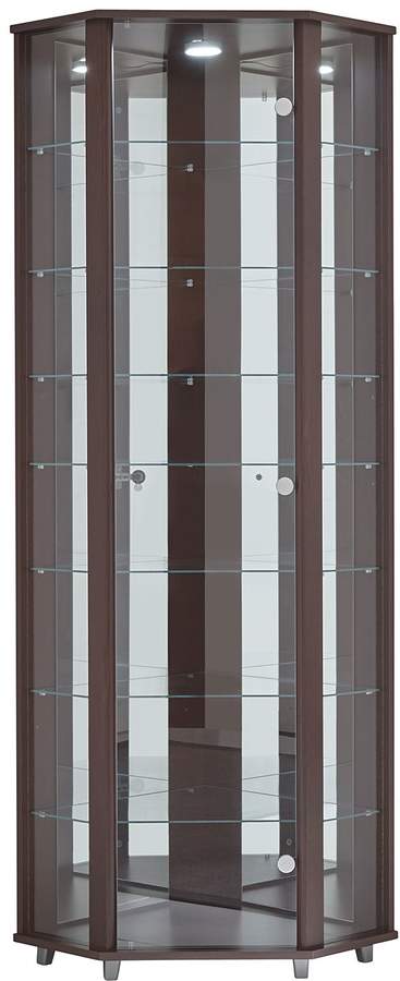 mooved EEK A+, Eckvitrine Amalia (inkl. Beleuchtung)