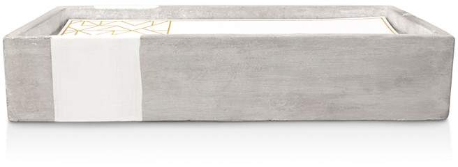 Buy Urban Concrete Rectangle White Tobacco & Patchouli Candle!