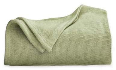 Cotton Twin Blanket in Sage
