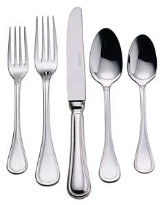Lyrique Silverplated 5 Piece Place Setting