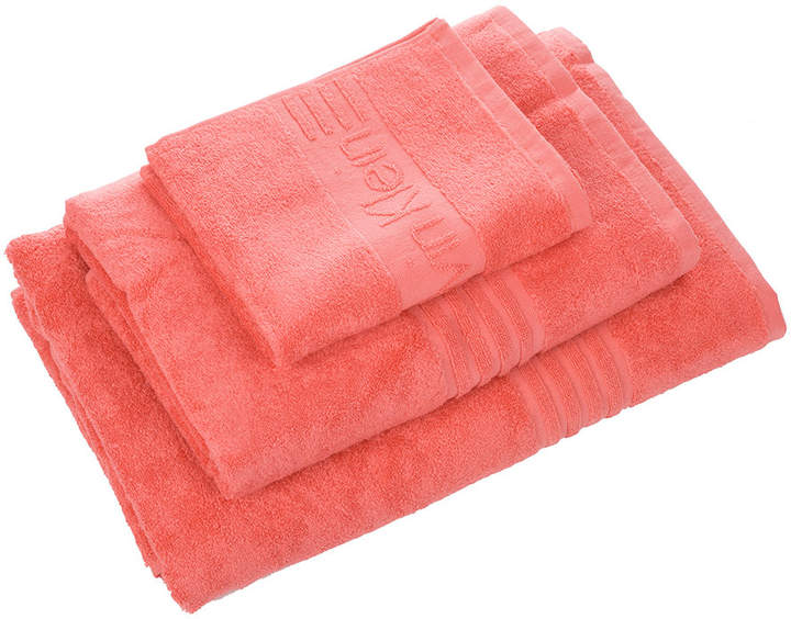 Modern Cotton Iconic Coral Towel - Bath Sheet