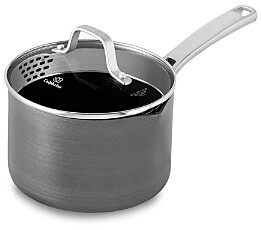 Classic Nonstick Strain-and-Pour 2.5-Quart Saucepan with Cover